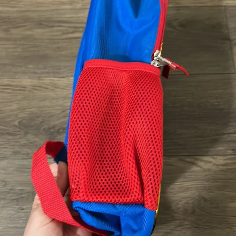 Wonder‎ Woman Kids Blue/Red Single Compartment Backpack